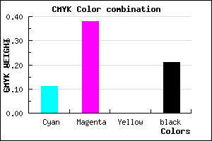 #B37ECA color CMYK mixer