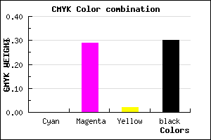 #B37FB0 color CMYK mixer