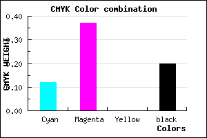 #B37FCB color CMYK mixer