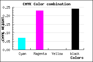 #B395C1 color CMYK mixer