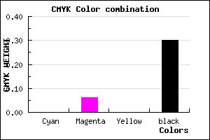 #B3A9B3 color CMYK mixer