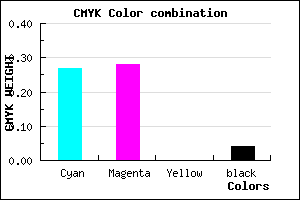 #B3B2F6 color CMYK mixer