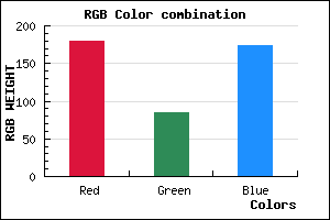 rgb background color #B355AE mixer