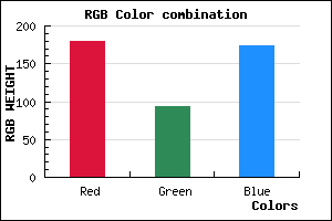 rgb background color #B35DAD mixer