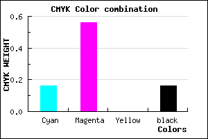 #B35DD5 color CMYK mixer