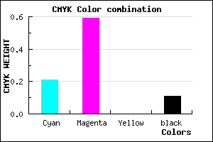 #B35EE4 color CMYK mixer