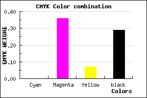 #B474A7 color CMYK mixer
