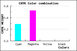 #B47BFE color CMYK mixer