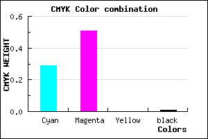 #B47DFD color CMYK mixer