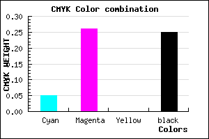 #B48CBE color CMYK mixer