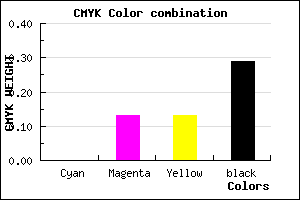 #B49C9C color CMYK mixer