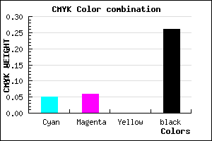 #B4B1BD color CMYK mixer