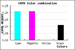 #B4B4E4 color CMYK mixer