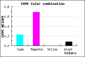 #B448EB color CMYK mixer
