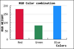 rgb background color #B452C6 mixer
