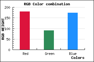 rgb background color #B45AAE mixer