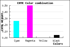 #B57BF5 color CMYK mixer