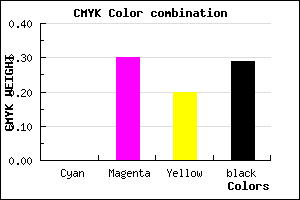 #B57E91 color CMYK mixer