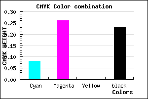 #B591C5 color CMYK mixer