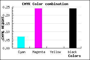 #B594C2 color CMYK mixer
