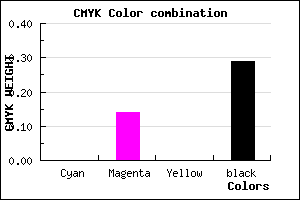 #B59BB5 color CMYK mixer