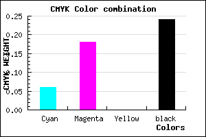 #B59EC1 color CMYK mixer