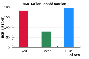 rgb background color #B54DC1 mixer