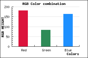 rgb background color #B553A3 mixer