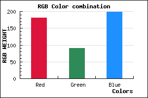 rgb background color #B55AC7 mixer
