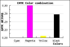 #B66EB2 color CMYK mixer