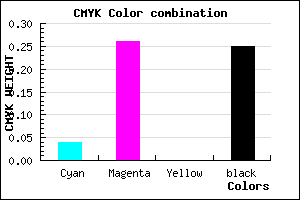 #B68CBE color CMYK mixer