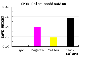 #B692A6 color CMYK mixer