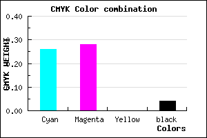 #B6B2F6 color CMYK mixer