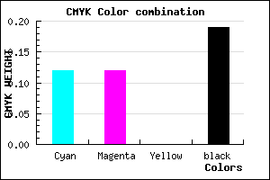 #B6B6CE color CMYK mixer