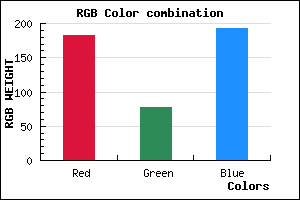 rgb background color #B64DC1 mixer