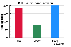 rgb background color #B650C8 mixer