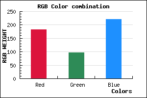 rgb background color #B660DC mixer