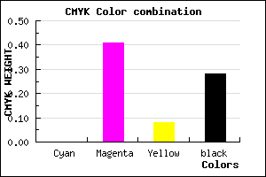 #B76CA9 color CMYK mixer