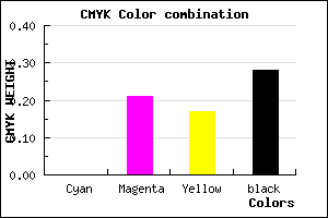 #B79098 color CMYK mixer