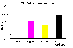 #B79099 color CMYK mixer