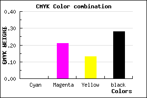 #B7909F color CMYK mixer