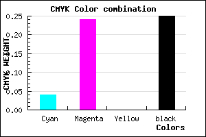 #B791BF color CMYK mixer