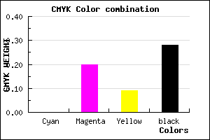 #B793A6 color CMYK mixer