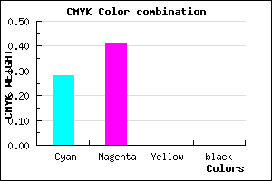 #B796FF color CMYK mixer