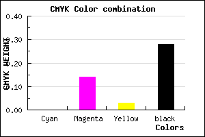 #B79DB1 color CMYK mixer