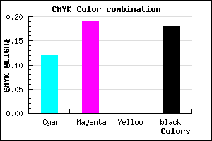 #B7A9D1 color CMYK mixer