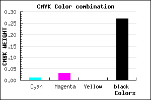 #B7B3B9 color CMYK mixer