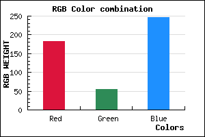 rgb background color #B736F6 mixer
