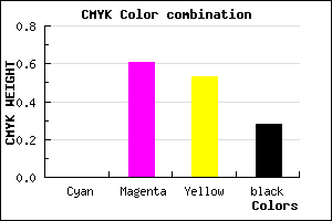 #B74856 color CMYK mixer