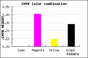#B86CA8 color CMYK mixer